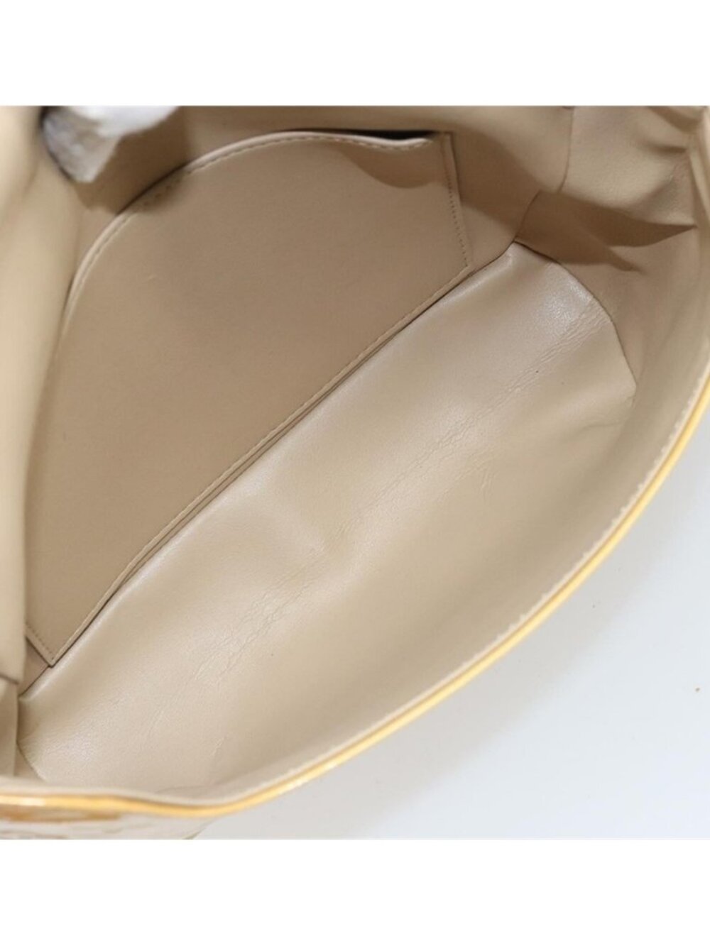 Authentic LOUIS VUITTON Monogram Vernis Thompson Street Bag Beige M91301 LV - Picture 16 of 16